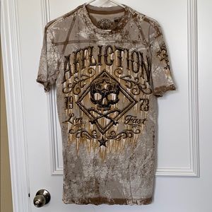 AFFLICTION T SHIRT MEDIUM LIVE FAST 😎